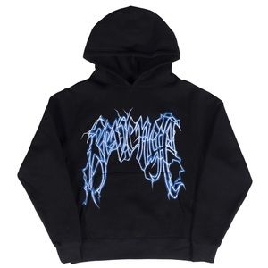 Hoodie Lightning Logo (Black)